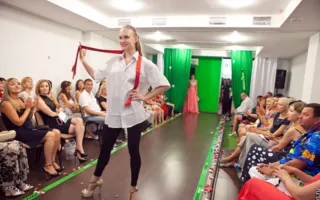 В Севастополе состоялся модный показ «Брызги шампанского»