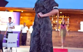 Показ киевского дизайнера Клавдии Качан в рамках Дней круизной моды Crimean Fashion Days