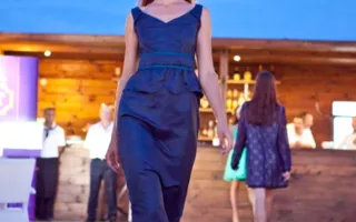 Показ киевского дизайнера Клавдии Качан в рамках Дней круизной моды Crimean Fashion Days