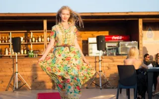 Показ дизайнера Андре Тана в рамках Дней круизной моды Crimean Fashion Days