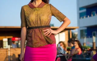 Второй показ украинского модельера Клавдии Качан в рамках Дней круизной моды Crimean Fashion week