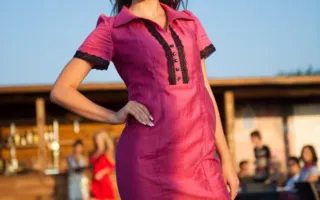 Второй показ украинского модельера Клавдии Качан в рамках Дней круизной моды Crimean Fashion week