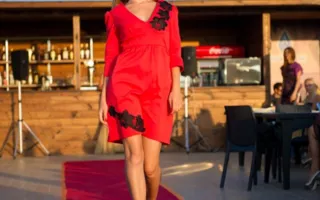 Второй показ украинского модельера Клавдии Качан в рамках Дней круизной моды Crimean Fashion week