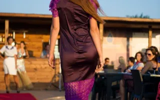 Второй показ украинского модельера Клавдии Качан в рамках Дней круизной моды Crimean Fashion week