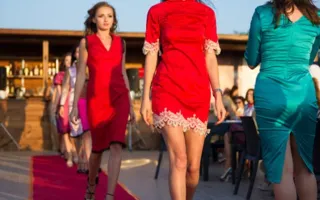 Второй показ украинского модельера Клавдии Качан в рамках Дней круизной моды Crimean Fashion week