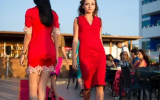 Второй показ украинского модельера Клавдии Качан в рамках Дней круизной моды Crimean Fashion week