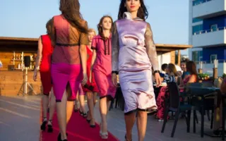 Второй показ украинского модельера Клавдии Качан в рамках Дней круизной моды Crimean Fashion week