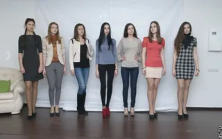 Кастинг моделей для участия в показе одежды в «Discount center»