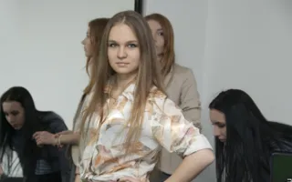 Кастинг моделей для участия в показе одежды в «Discount center»