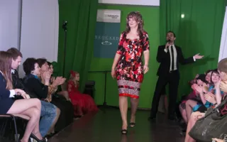 Впервые в Севастополе состоялся показ мод нестандартных моделей «Красавица для Рембрандта»
