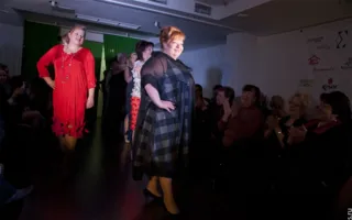 Впервые в Севастополе состоялся показ мод нестандартных моделей «Красавица для Рембрандта»