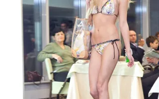 Дефиле в купальниках на конкурсе красоты «Top-models of Crimea-2013»