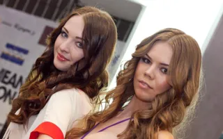 Дефиле в купальниках на конкурсе красоты «Top-models of Crimea-2013»