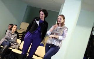 Мастер-класс от профессиональной модели Валентины Воробьёвой для юных моделей школы CFD