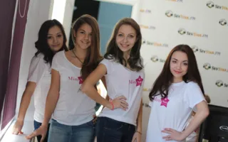 Прямой эфир с конкурсантами детского фестиваля красоты и таланта «Mini Star Sevastopol — 2014»