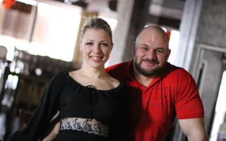 Репетиция конкурса «Мисс бикини Чёрного моря — 2014» в «Артишоке»