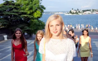 «Жемчужины Чёрного моря» вышли на променад